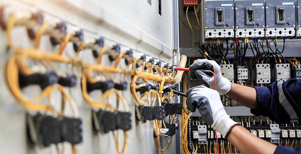 Professional Electrician technician working in Montour Falls, NY